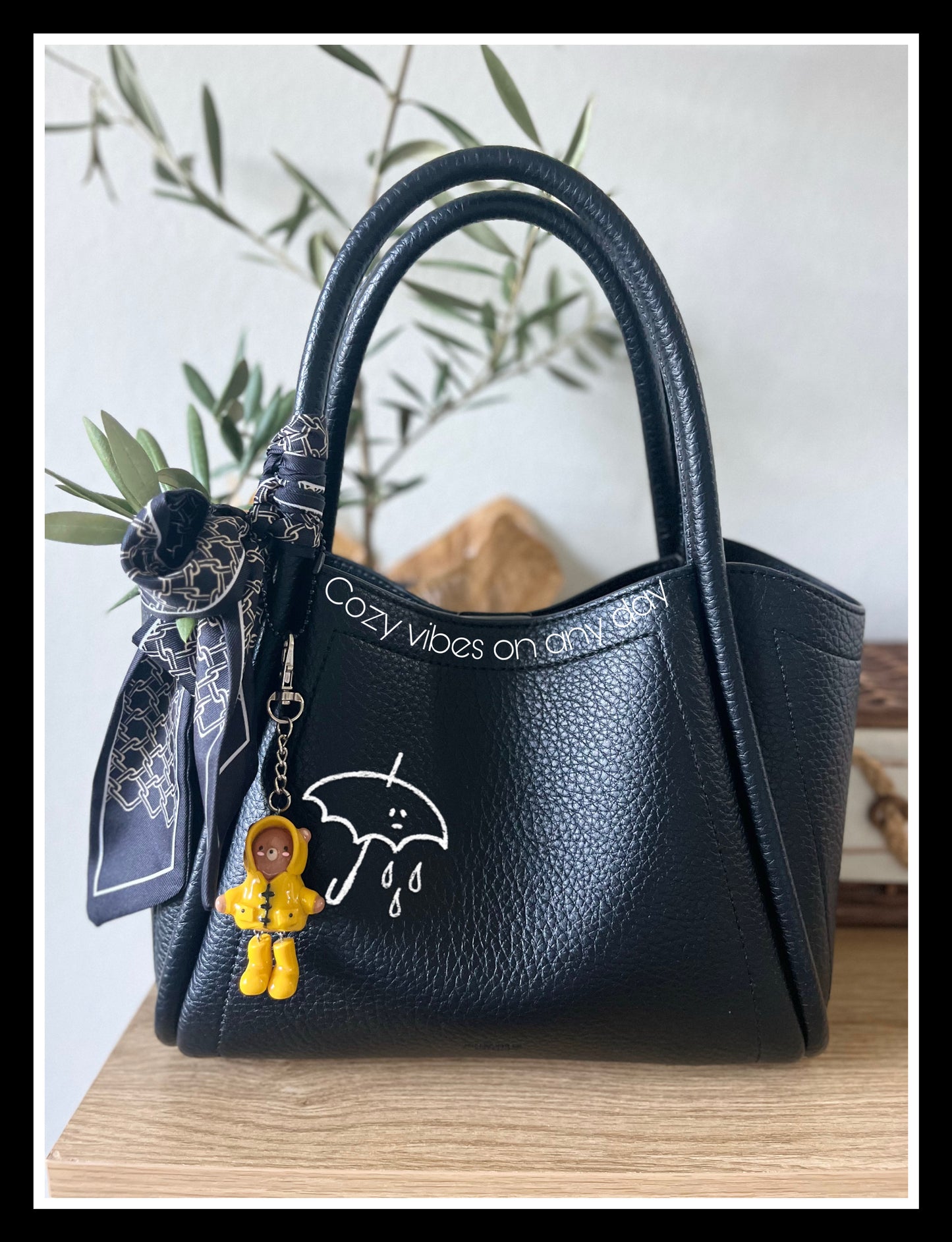 November Pre-Order Rainy day Bear "Rae" Keychain