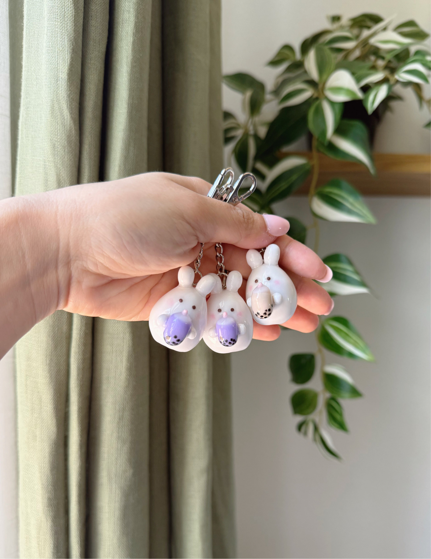 Available Now | Boba Bunny Keychain
