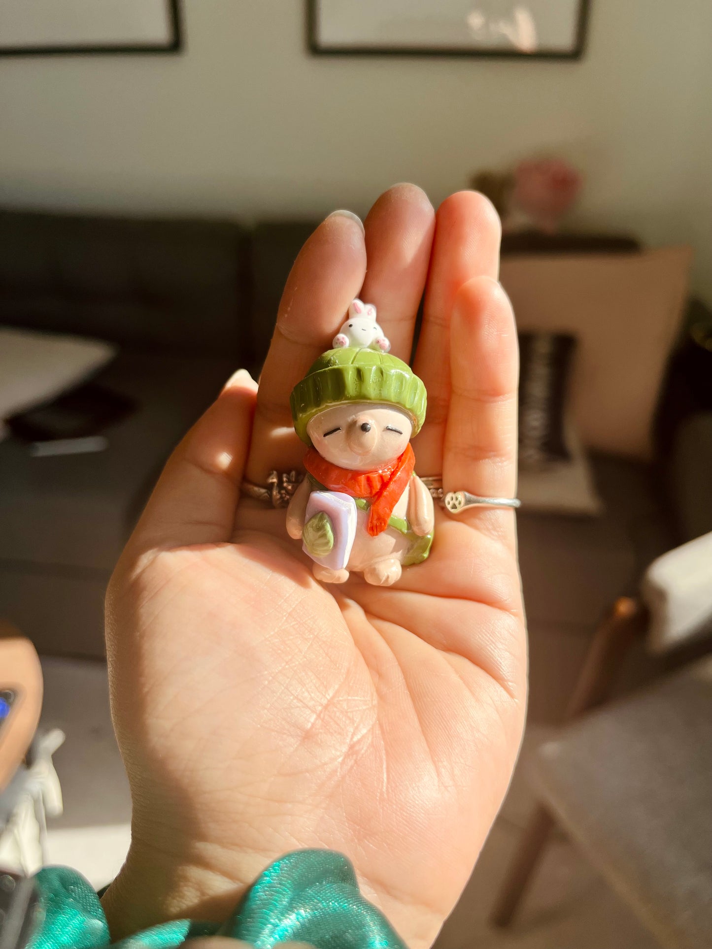 *October* Pre-order | Harper, the Comfy Bear Desk Friend | Keychain