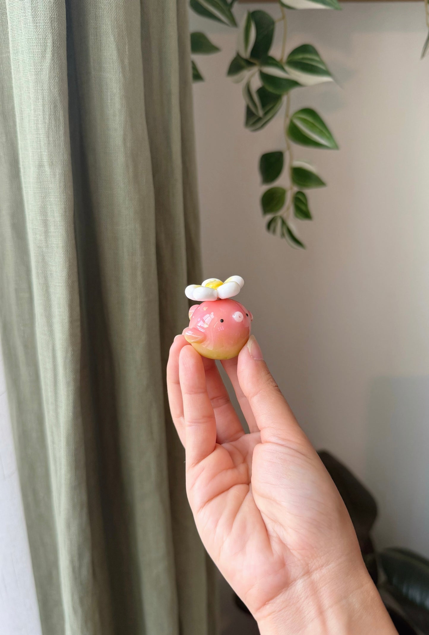 November Pre-Order: Strawberry Matcha Spinner Puffy | Fidget | Desk Friend
