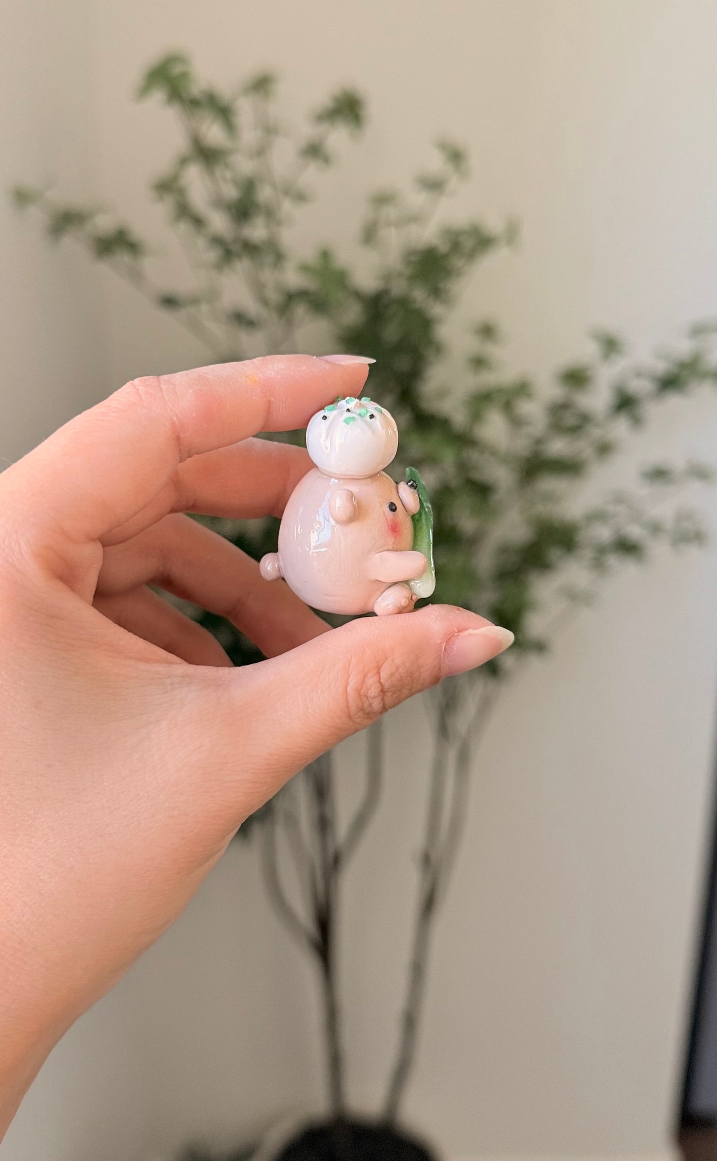 August Pre-Order “Tofu” the Bao Bear Desk Friend | Keychain