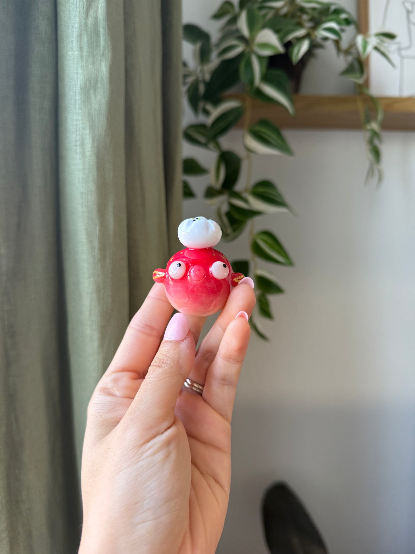 Puffy Bao Fish Desk Friend | Keychain | Phone Charm