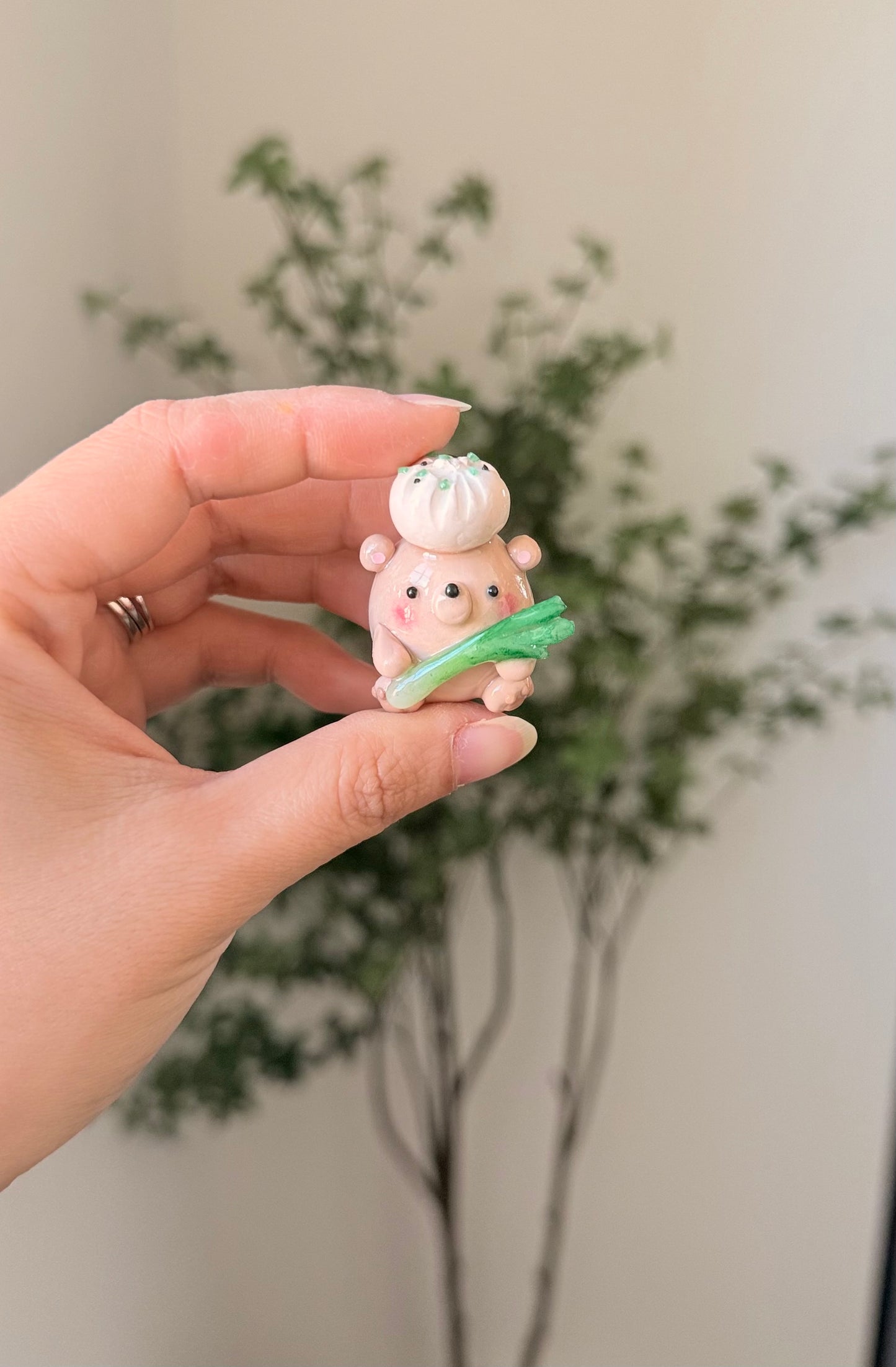 August Pre-Order “Tofu” the Bao Bear Desk Friend | Keychain
