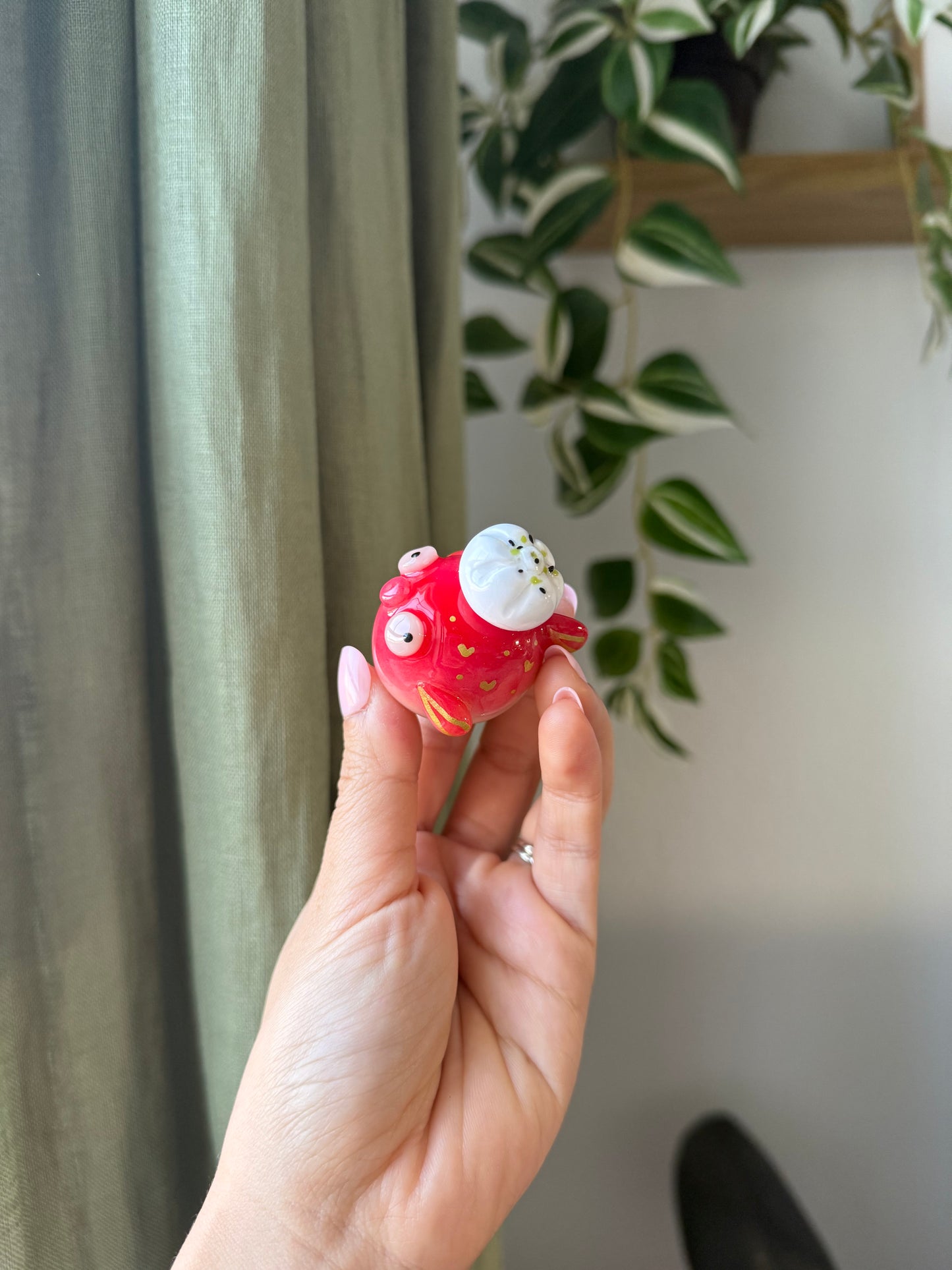 Puffy Bao Fish Desk Friend | Keychain | Phone Charm