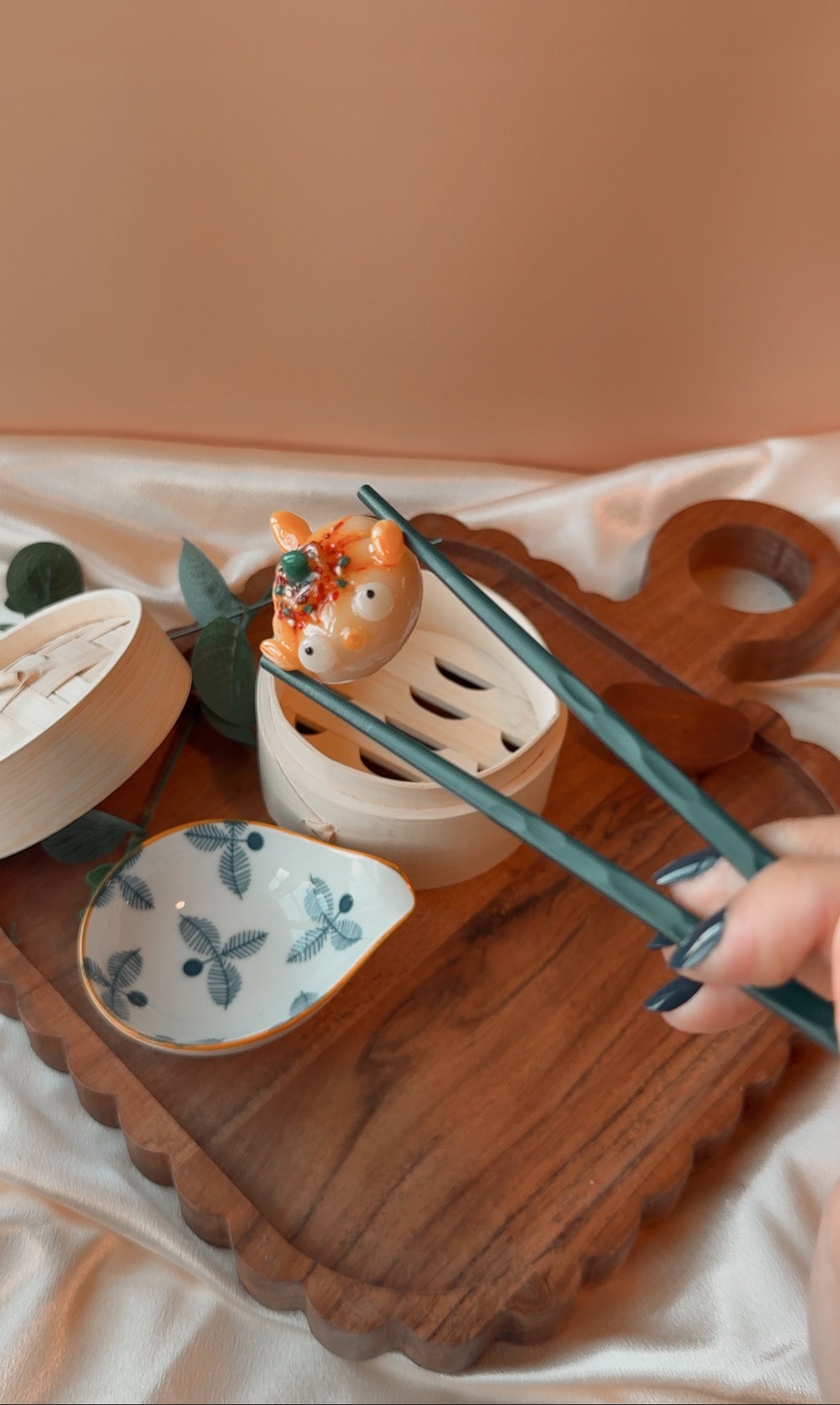 August Pre-Order Chili Oil Bao Fish Desk Friend | Keychain
