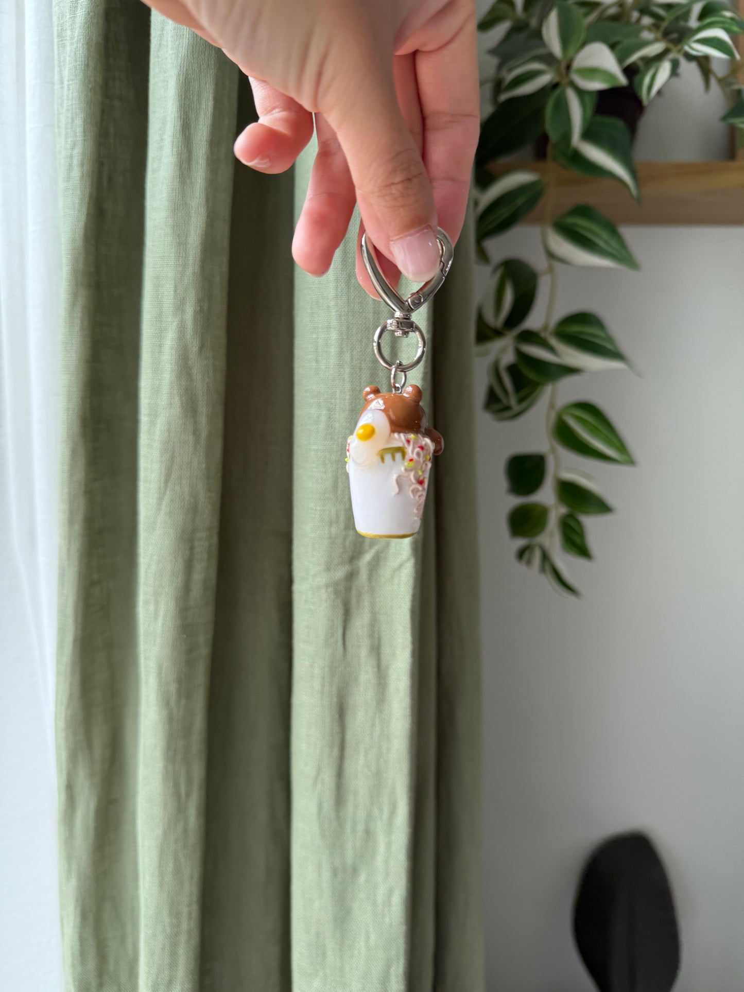 December Pre-Order: Cub Noodles Keychain | Polymer Clay Charm