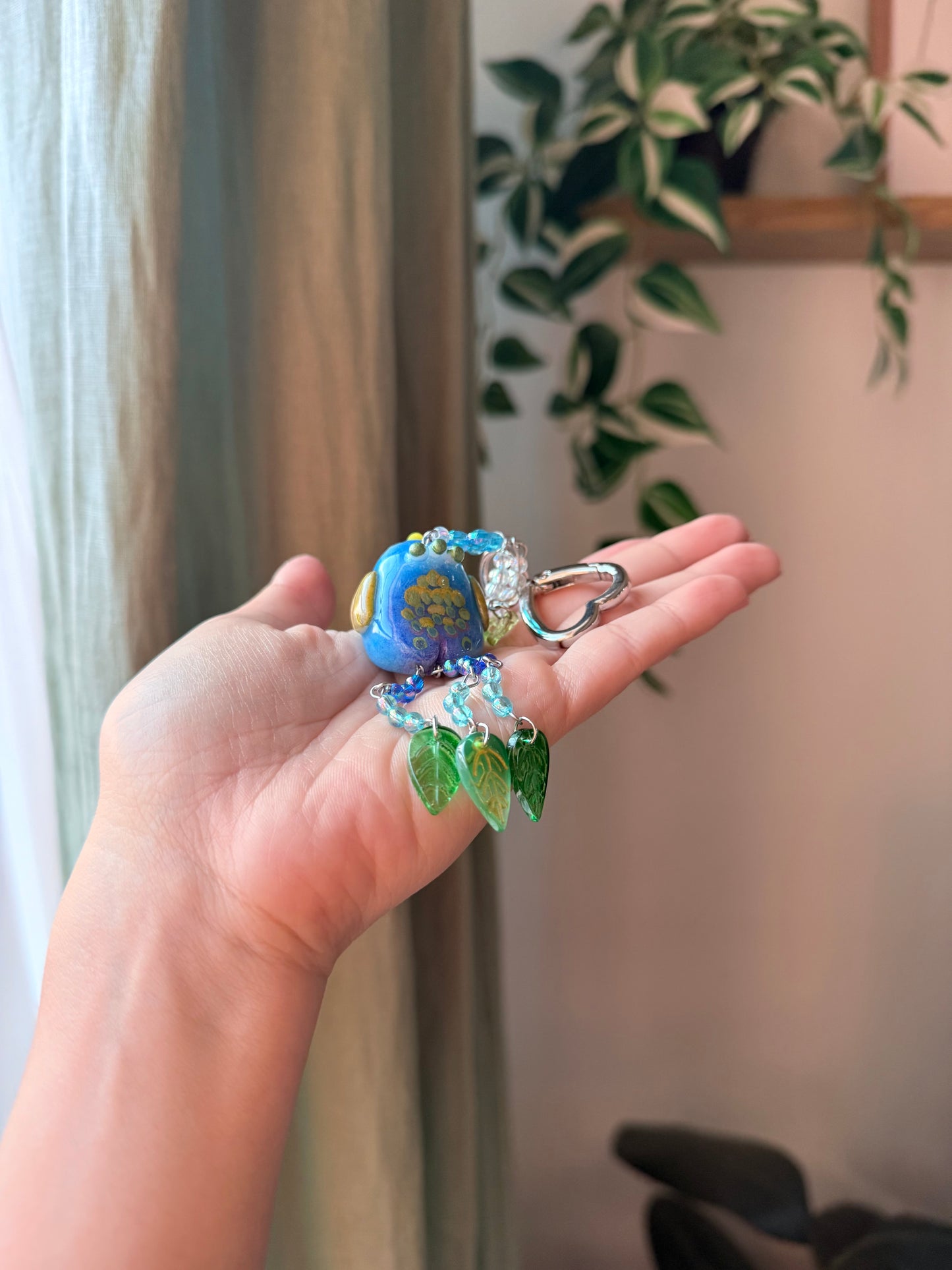 Peacock Keychain