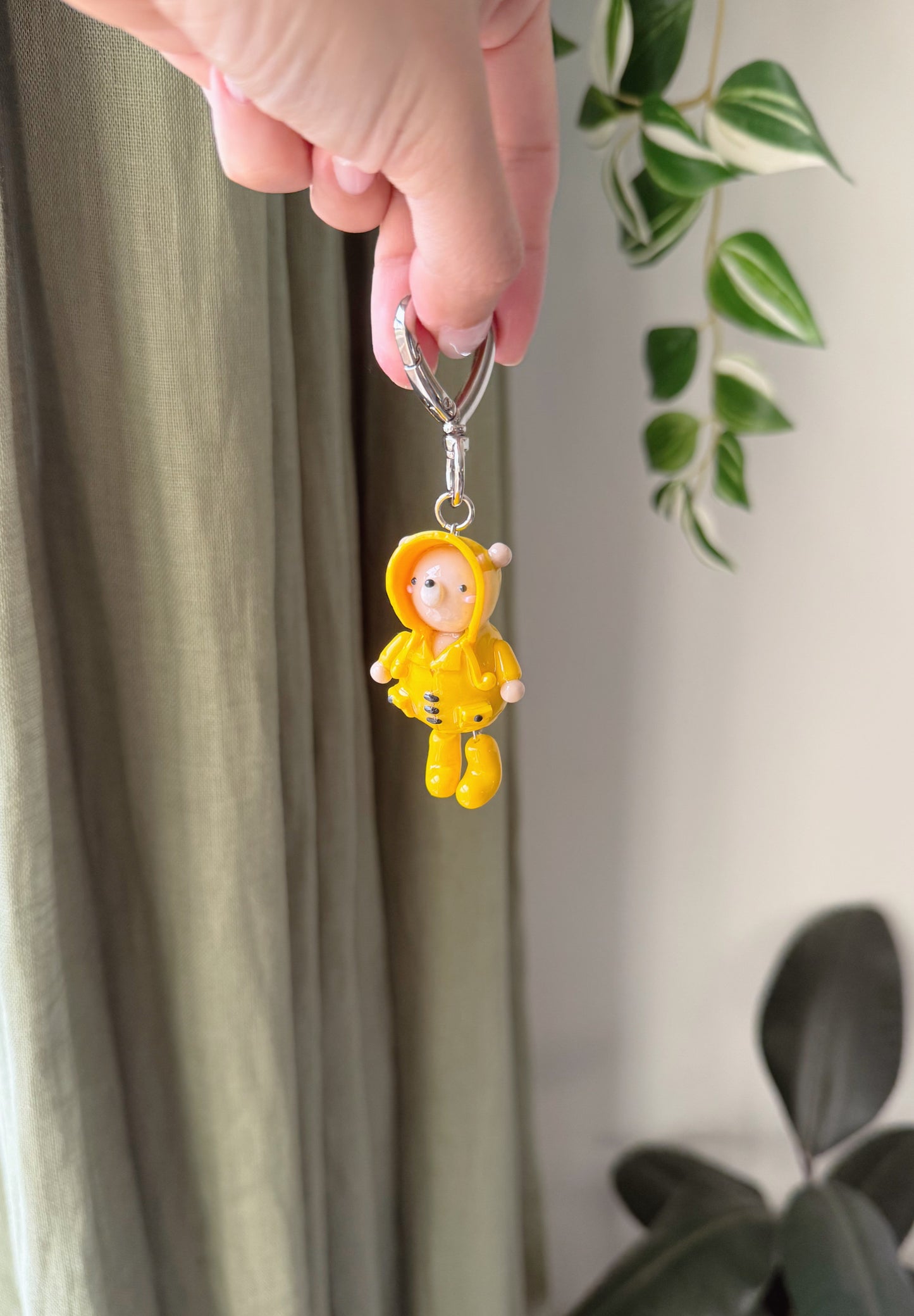 November Pre-Order Rainy day Bear "Rae" Keychain