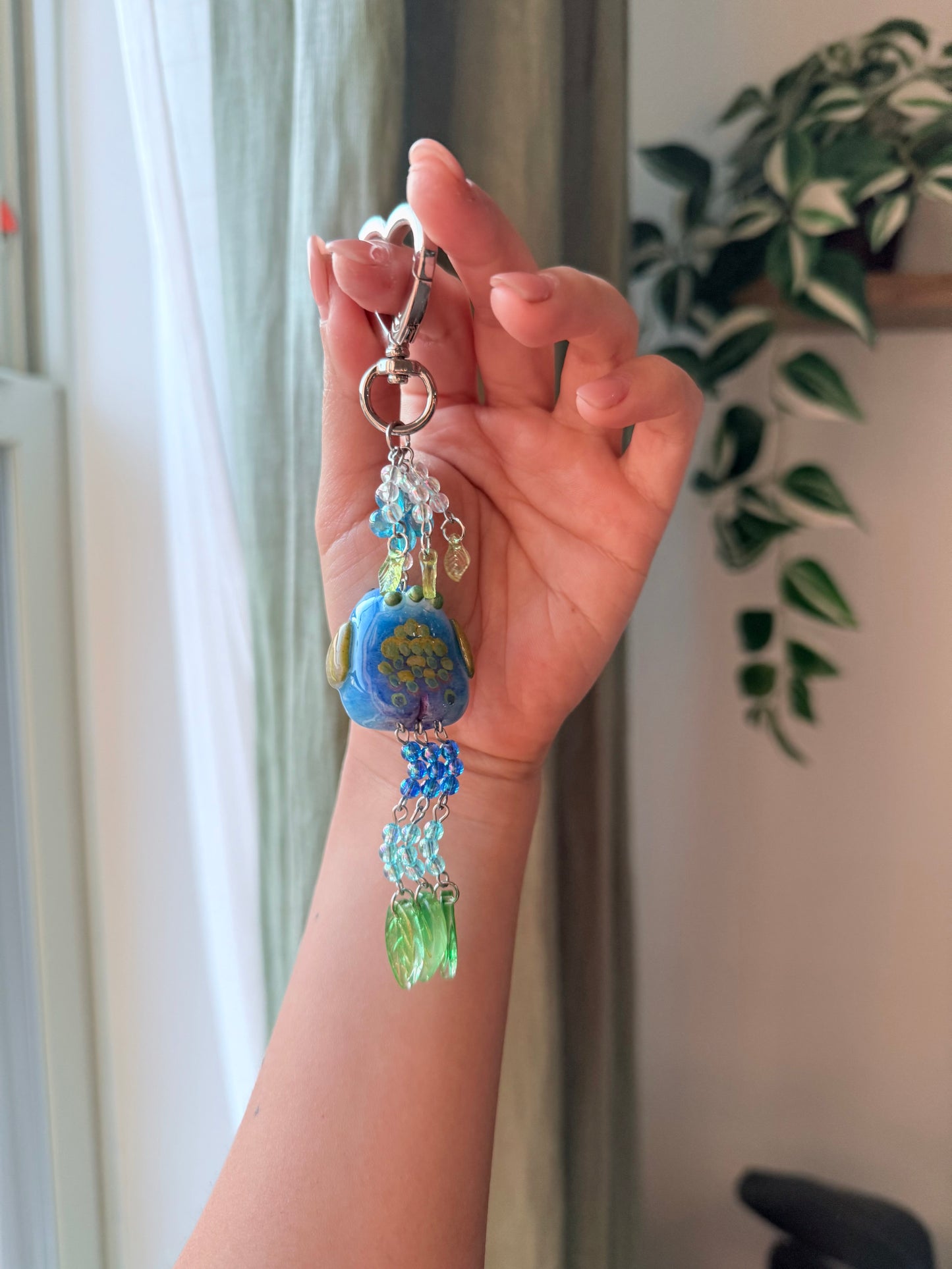 Peacock Keychain