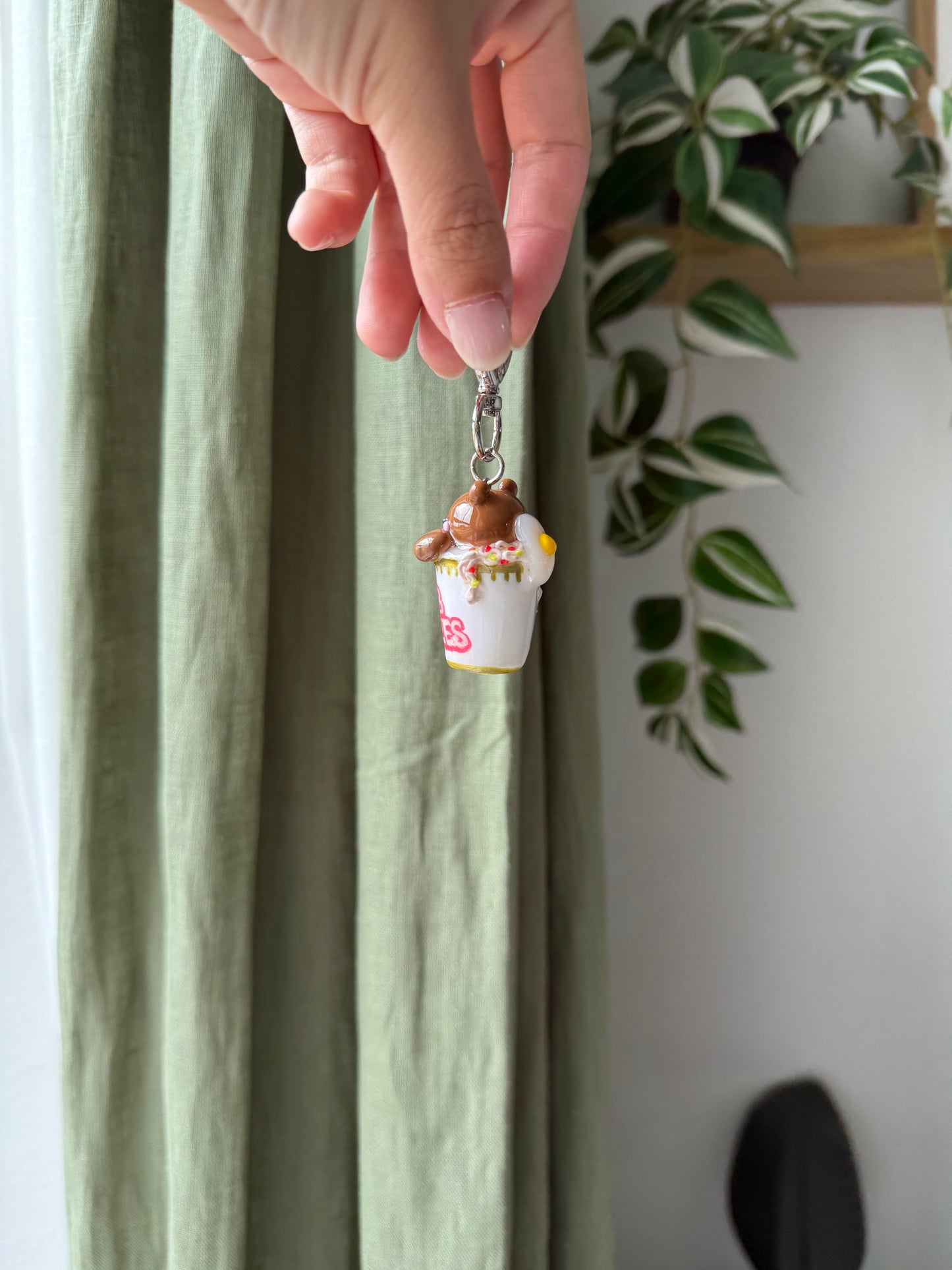 December Pre-Order: Cub Noodles Keychain | Polymer Clay Charm