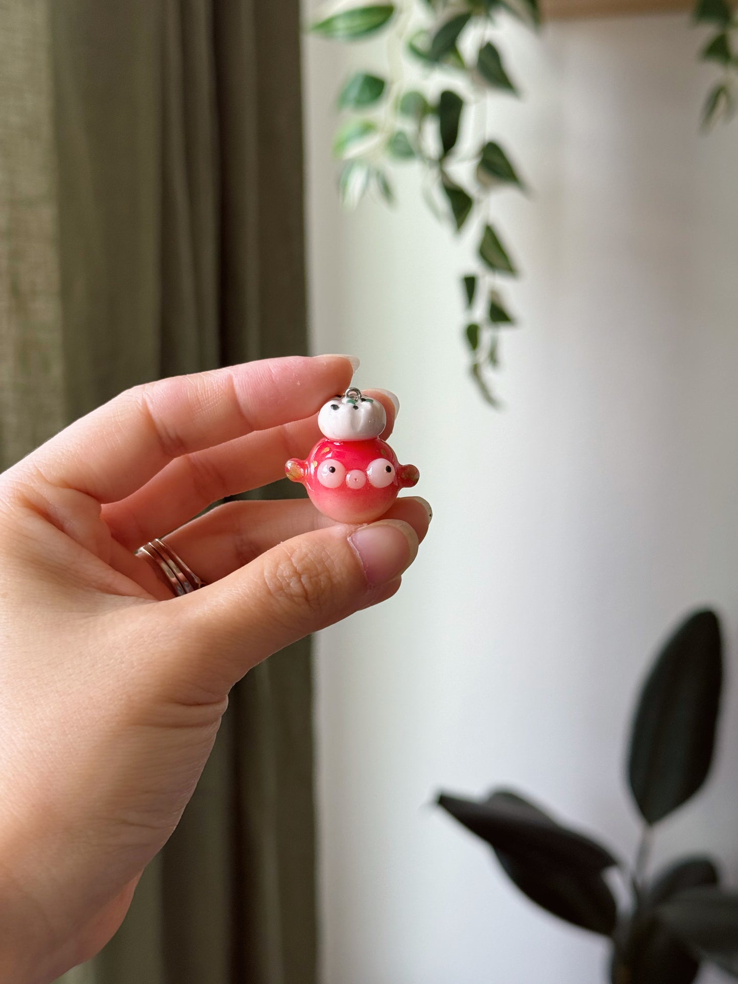 Puffy Bao Fish Desk Friend | Keychain | Phone Charm