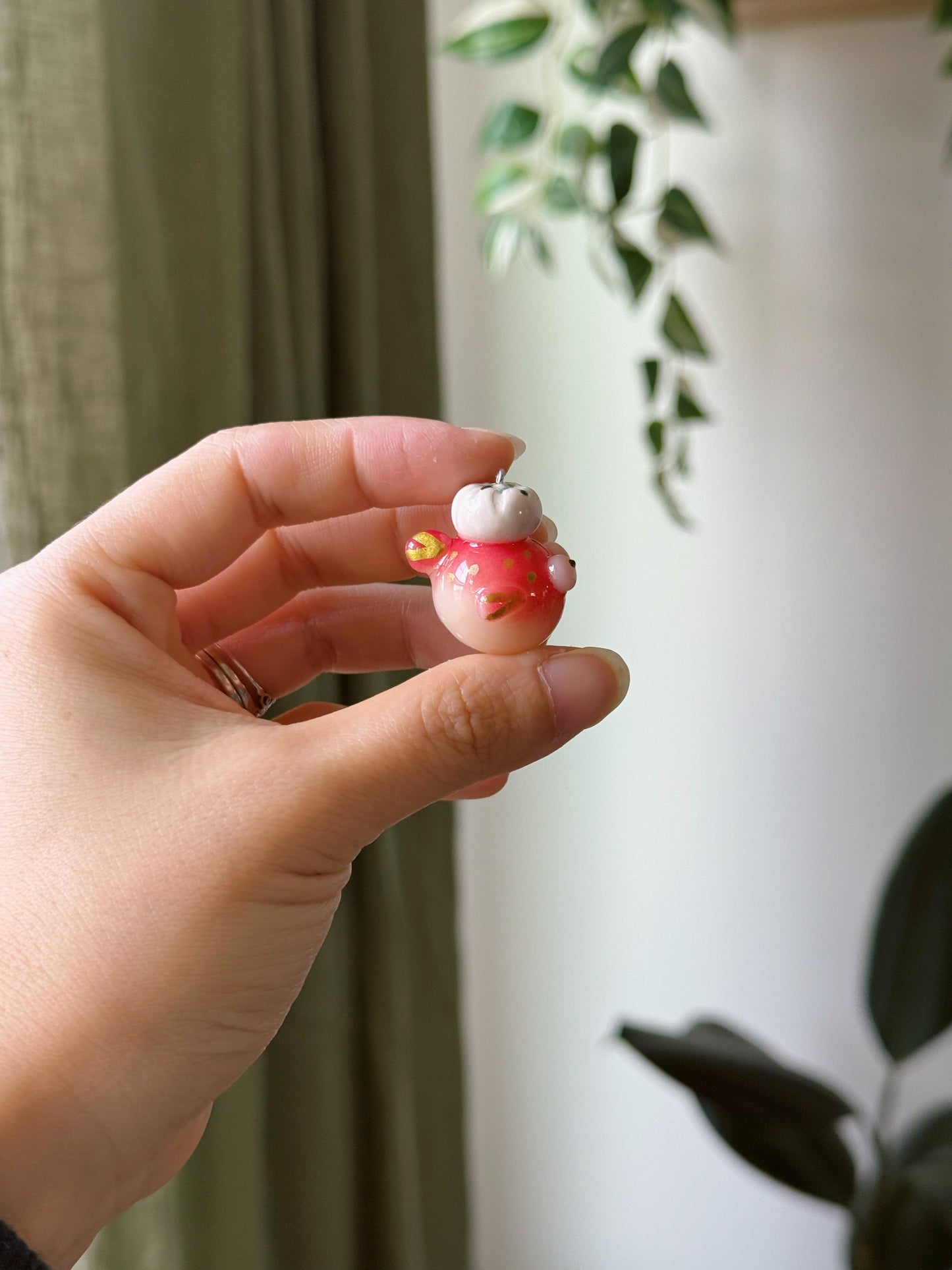 Puffy Bao Fish Desk Friend | Keychain | Phone Charm