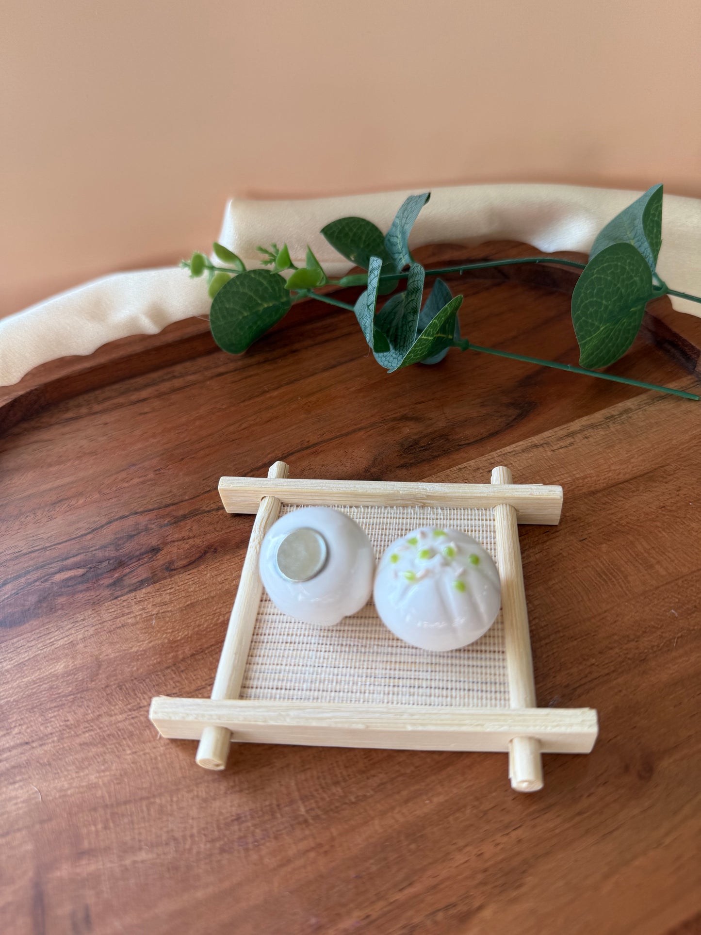 Bao Magnet | Black Sesame | White Sesame
