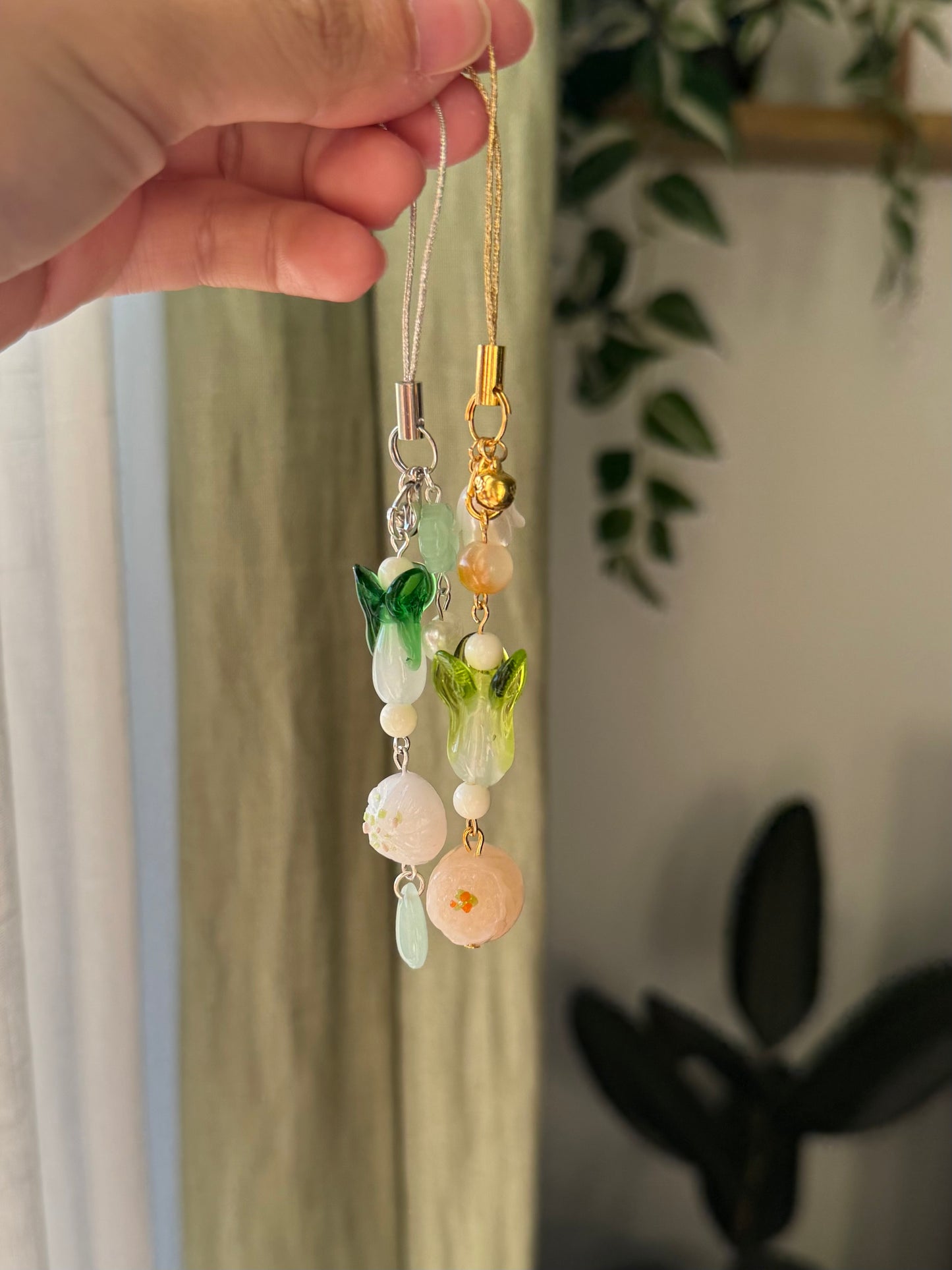Boc Choy Dim Sum Phone Charms