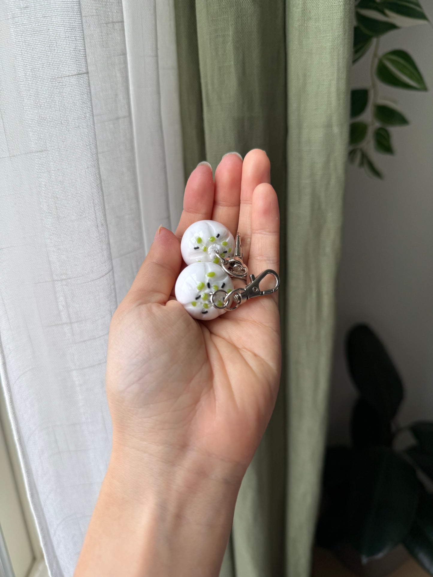 Fried Sesame Bao Keychain