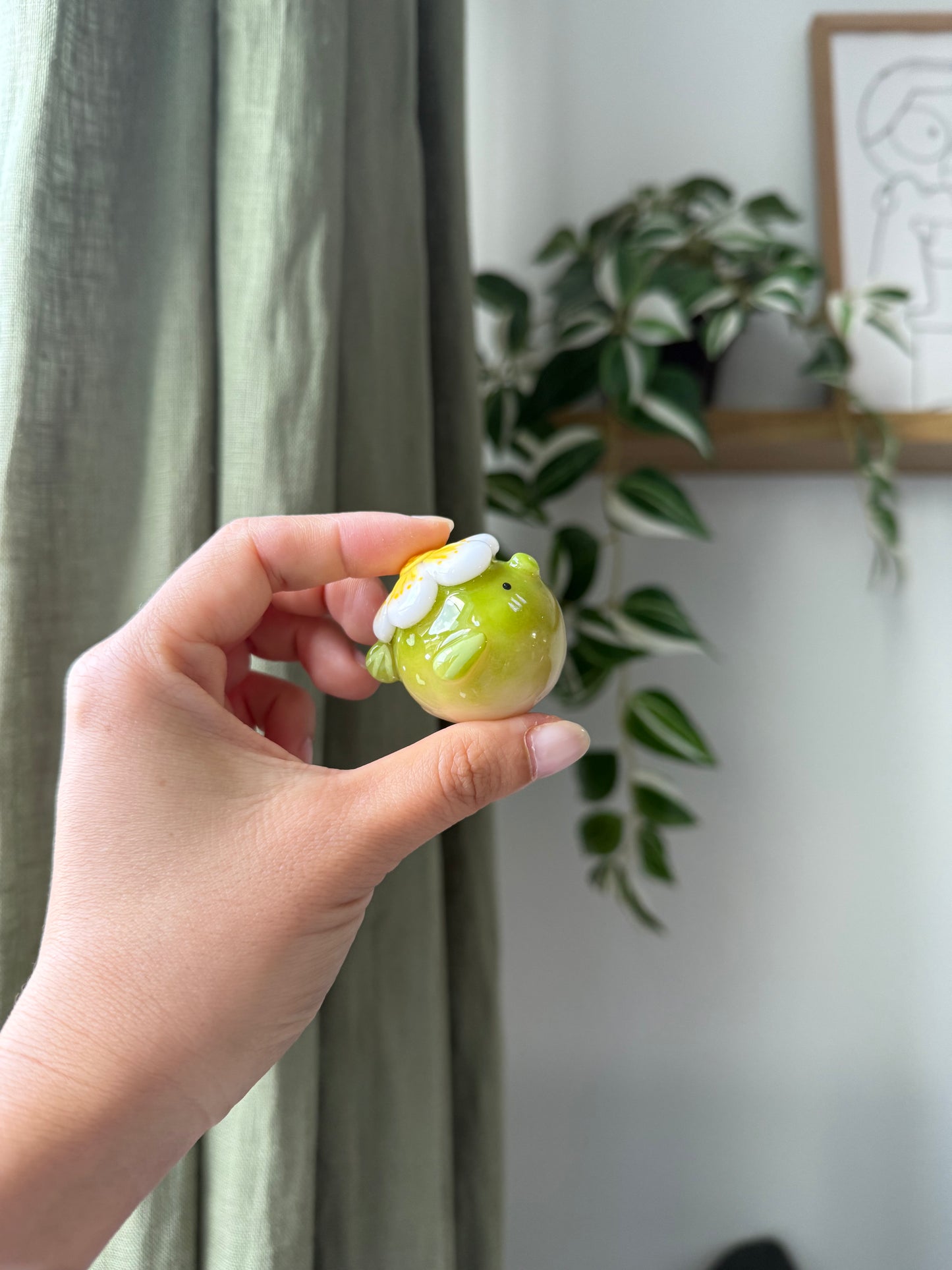 November Pre-Order: Matcha Puffy Desk Friend | Keychain