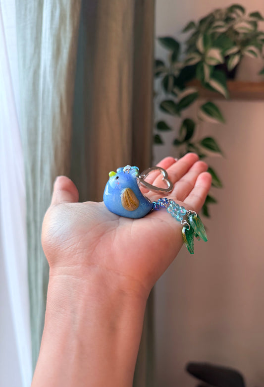Peacock Keychain