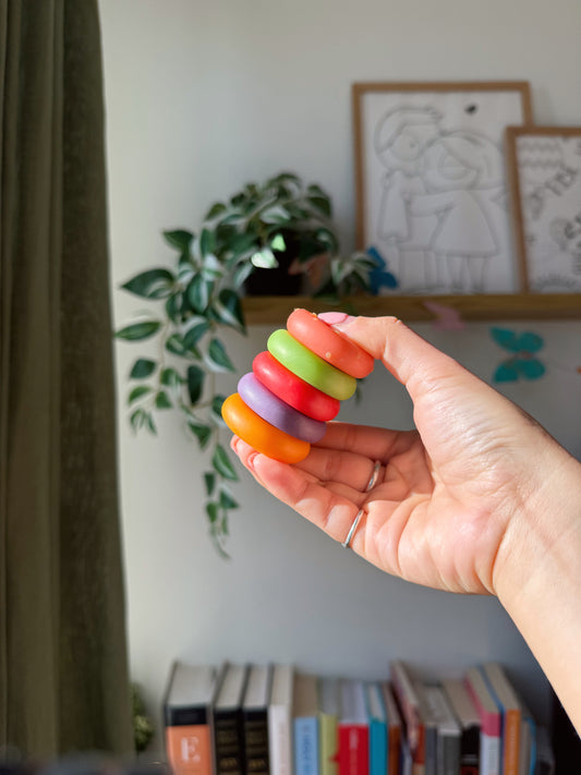 Fruit Worry Stones | Stackable | Fidgets