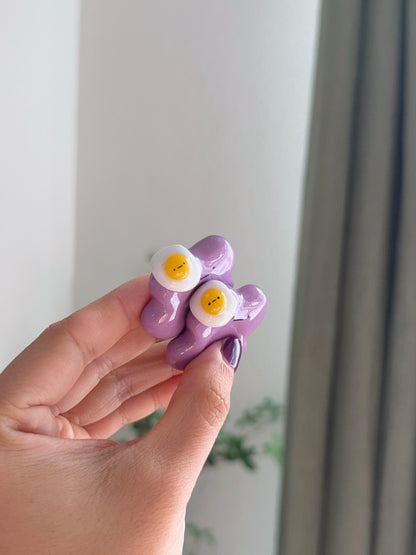 Ditto Inspired Ube | Lavender Blob Worry Stones