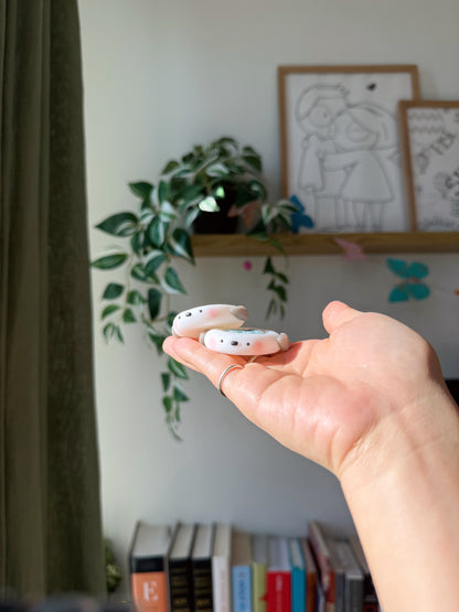 Snow Fairy Bird | Desk Buddy | Spinner | Worry Stones