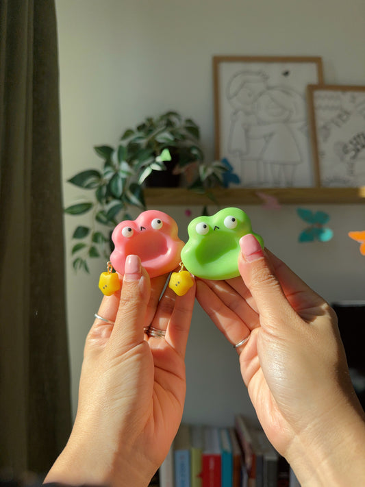 Cloud Frog Worry Stone | Fidget