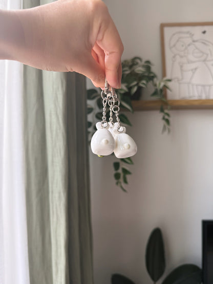 October Pre-Order Boba Bunny Keychain | Desk Buddy