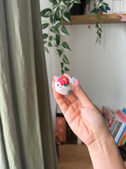 Snow Fairy Bird | Desk Buddy | Spinner | Worry Stones