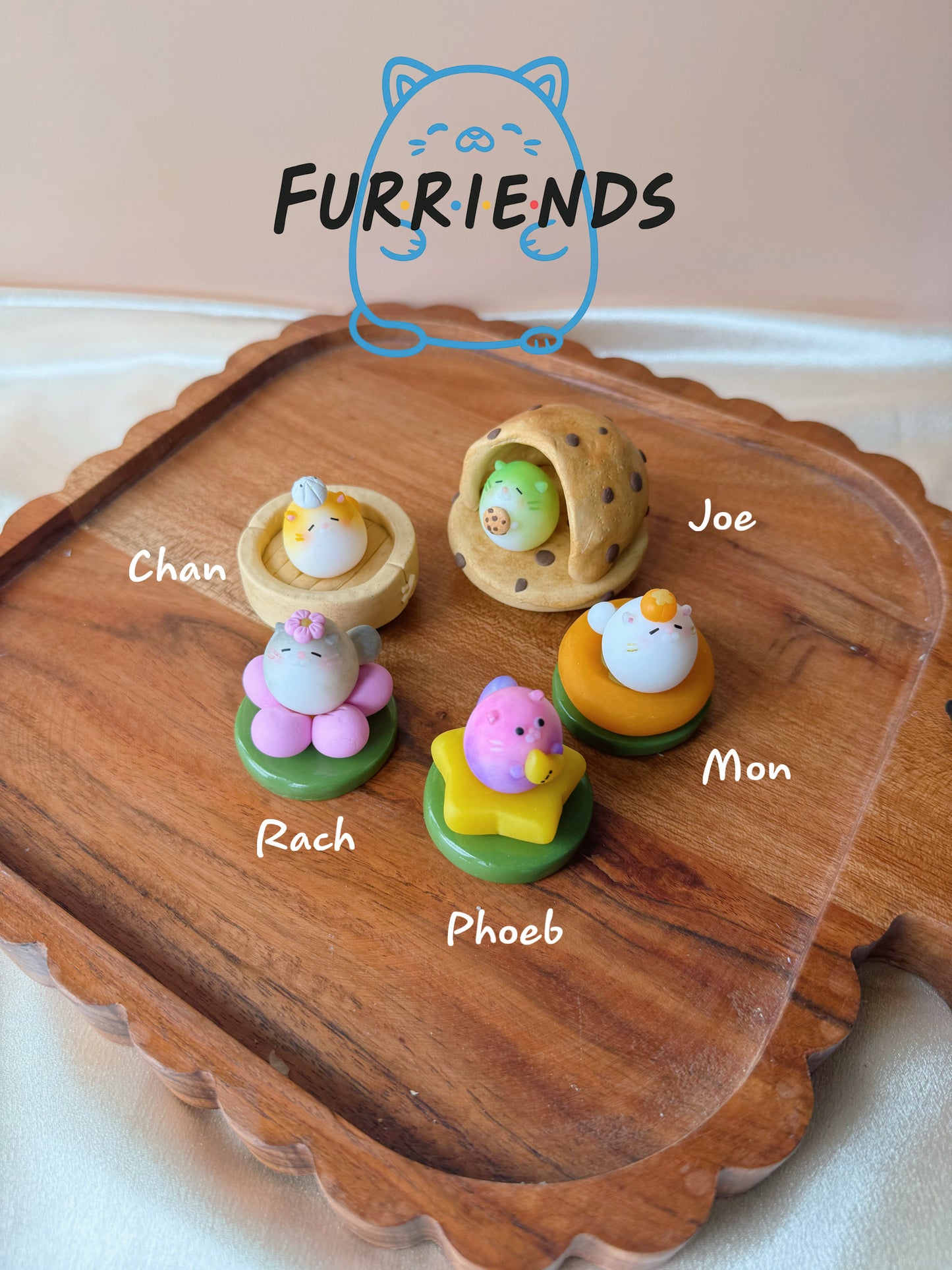 Furriends Cat Set | Desk Friend Spinner