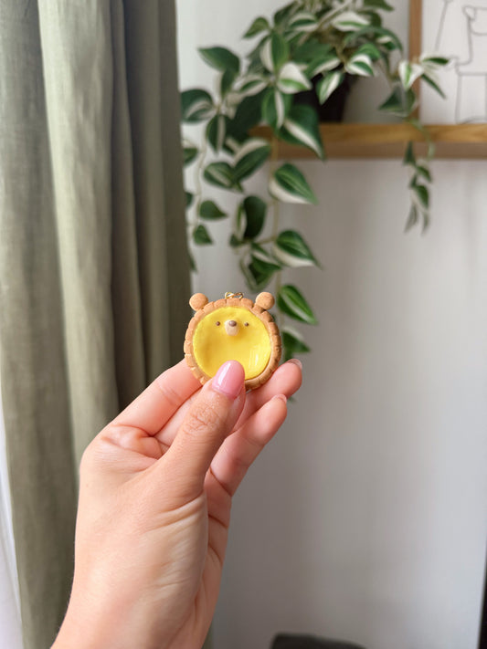 Mr. Egg Tart Bear | Worry Stone | Fidget