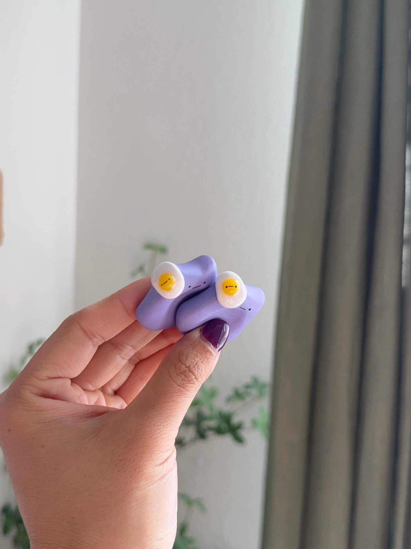 Ditto Inspired Ube | Lavender Blob Worry Stones