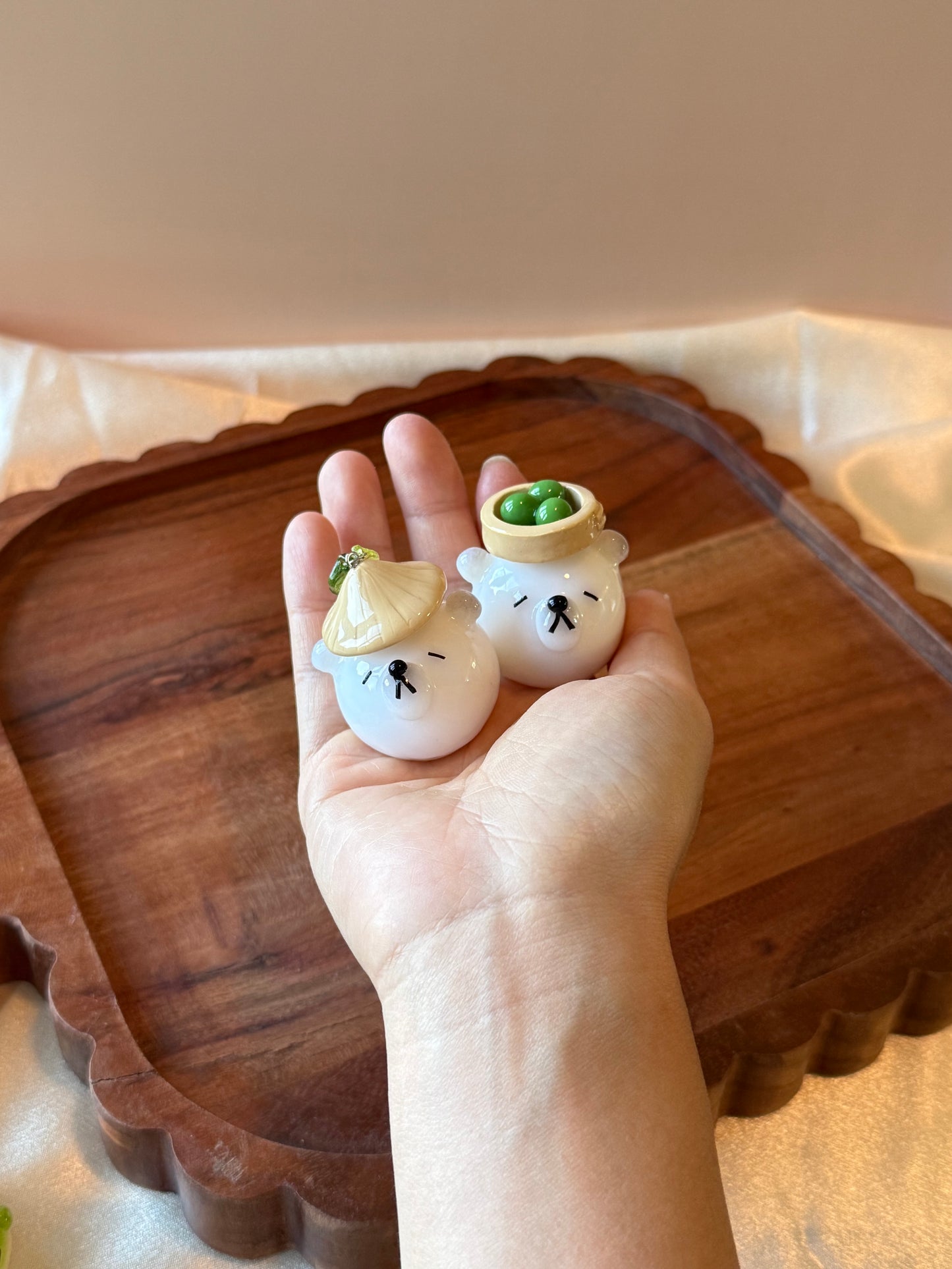Available Now: Prototype ManTou Bear Spinner Puffy | Desk Fidget