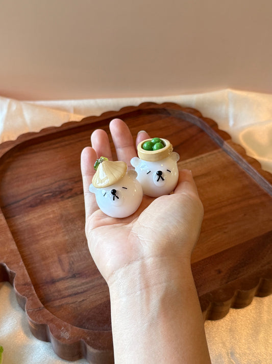 Available Now: Prototype ManTou Bear Spinner Puffy | Desk Fidget