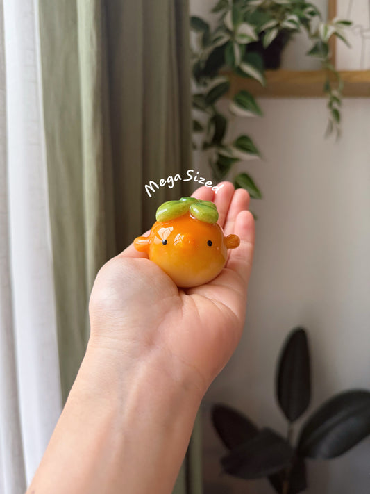 November Pre-Order Persimmon Puffy Desk Friend | Keychain | Phone Charm