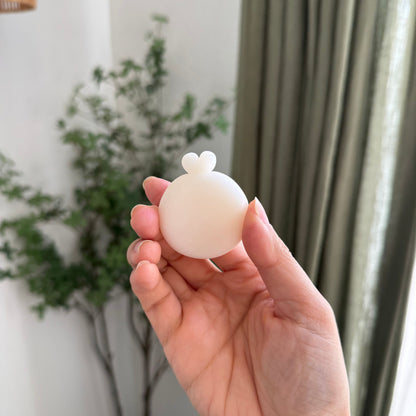 Egg Bunny Worry Stone | Tomato | Pineapple Bun