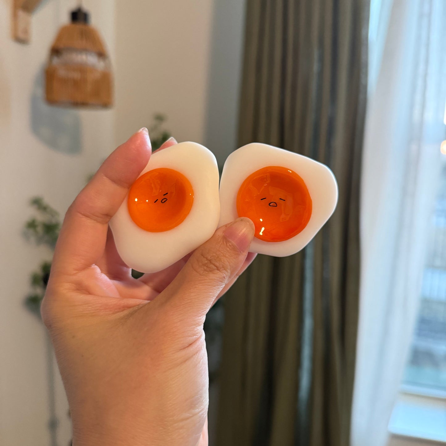 Stress Face Egg Worry Stone