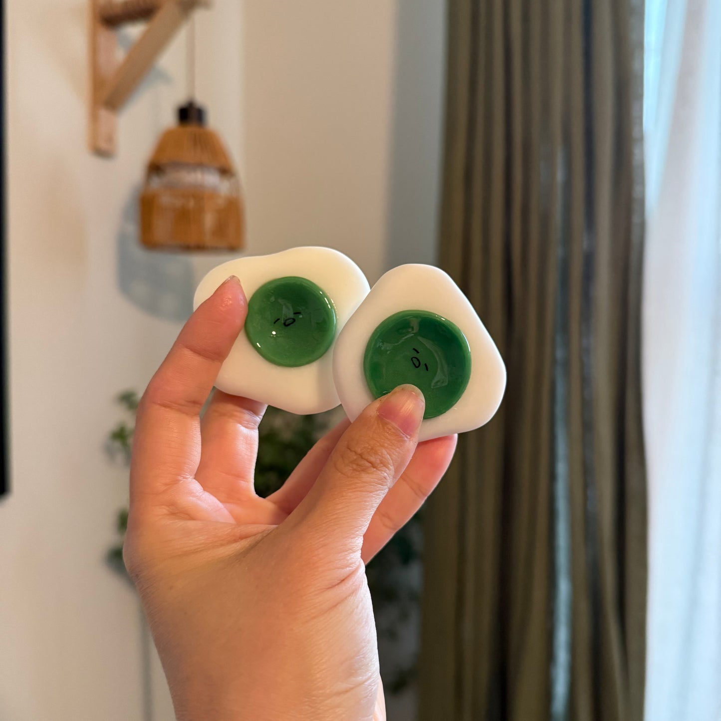 Stress Face Egg Worry Stone