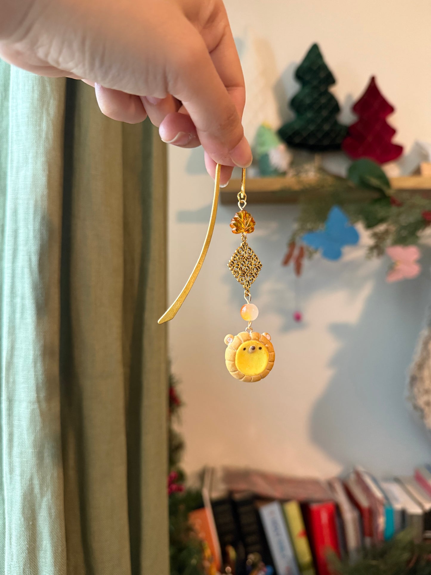 Egg Tart Worry stone | Keychain | Phone Charm