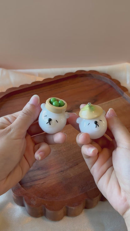 Available Now: Prototype ManTou Bear Spinner Puffy | Desk Fidget