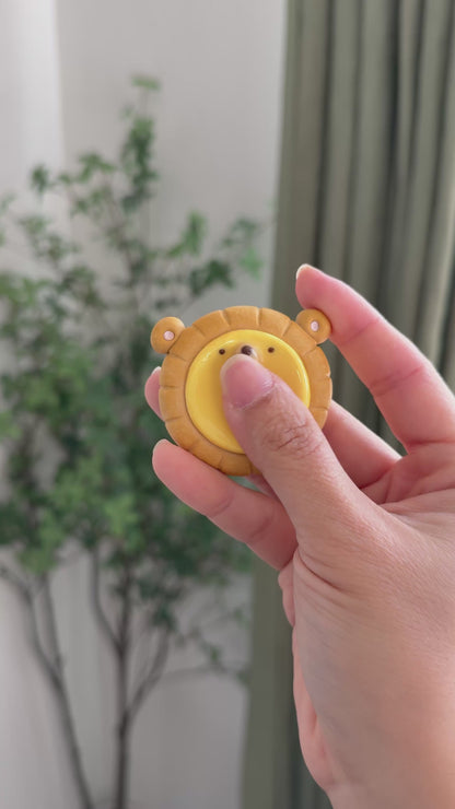 Egg Tart Worry stone | Keychain | Phone Charm