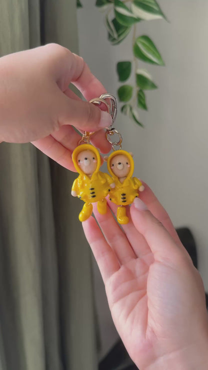 November Pre-Order Rainy day Bear "Rae" Keychain